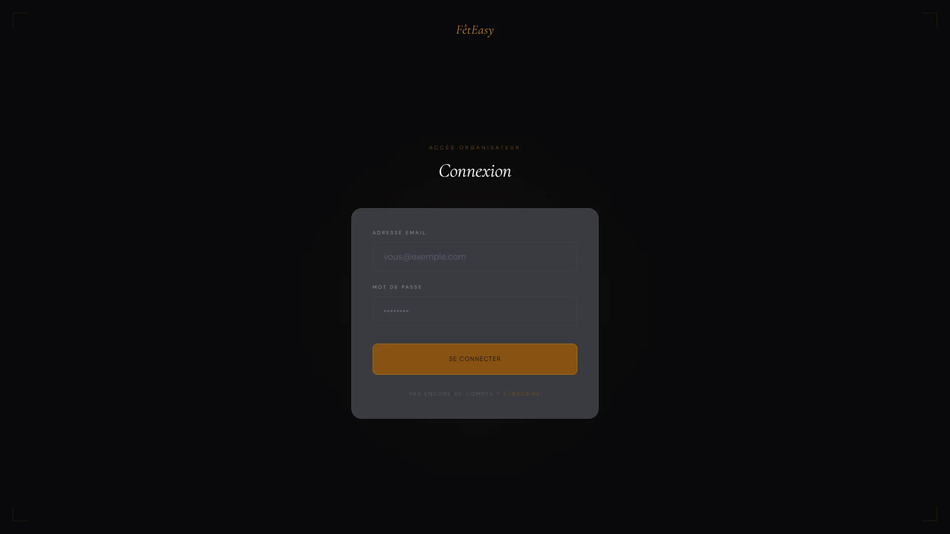 FêteEasy – capture 5
